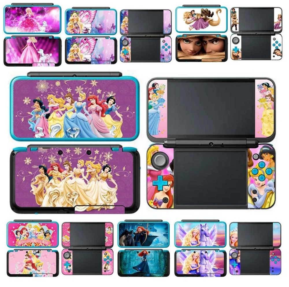 

Princesses Vinyl Skin Sticker Protector for Nintendo NEW 2DS XL LL skins Stickers