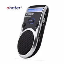 Ohater Powered Громкая связь беспроводной Bluetooth Handsfree автомобильный комплект для мобильного телефона Hands Free в автомобиле для iPhone