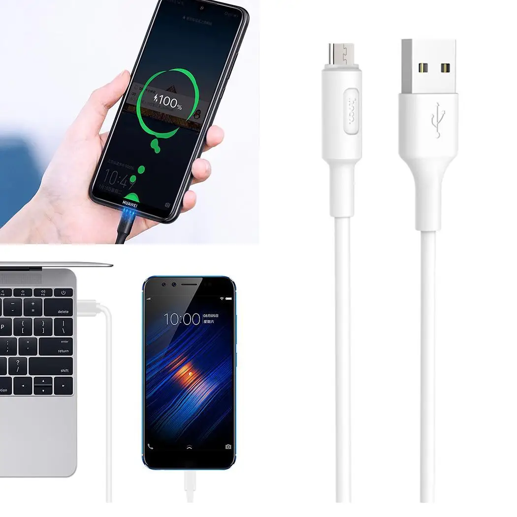 Кабель Micro USB кабель для быстрой передачи данных зарядный кабель для телефона Andriod Microusb Кабели для мобильных телефонов