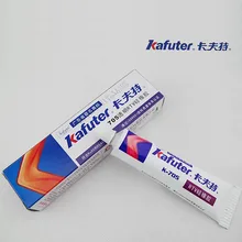 Подлинная Kafuter k-705 RTV силиконовый резиновый клей для электронных компонентов герметик прозрачный органический кремний 45 г