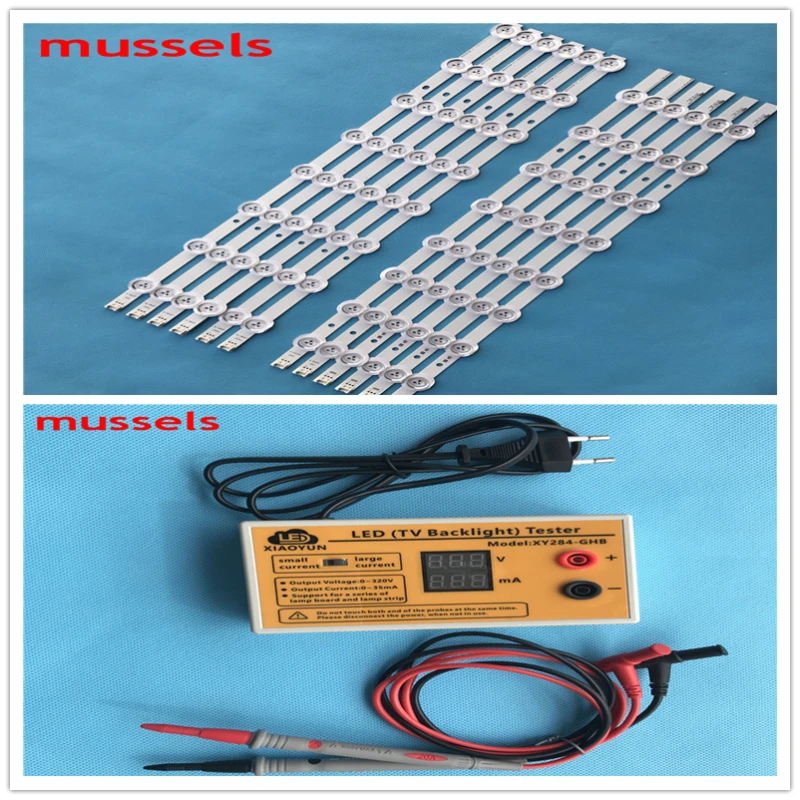 

LED Backlight strip For LG 60" TV 16Lamp INNOTEK DRT 3.0 60GB6580 60GB6500 LC600DUF Original 12pcs / lot and LED tester 1pcs