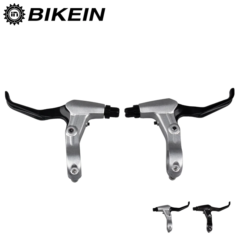 BIKEIN 1 pair Light Alloy Mountain Bike Disc Brake Levers Cycling BMX