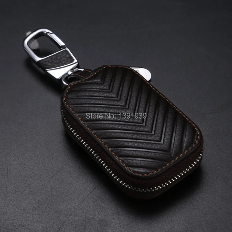 

Car key wallet case Genuine Leather for Opel Mokka Corsa Karl Adam Meriva Insignia Zafira Ampera Antara Cascada free shipping