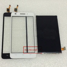 High Quality Black or white LCD Display + Touch Screen Digitizer For Huawei G620s G621 phone Parts