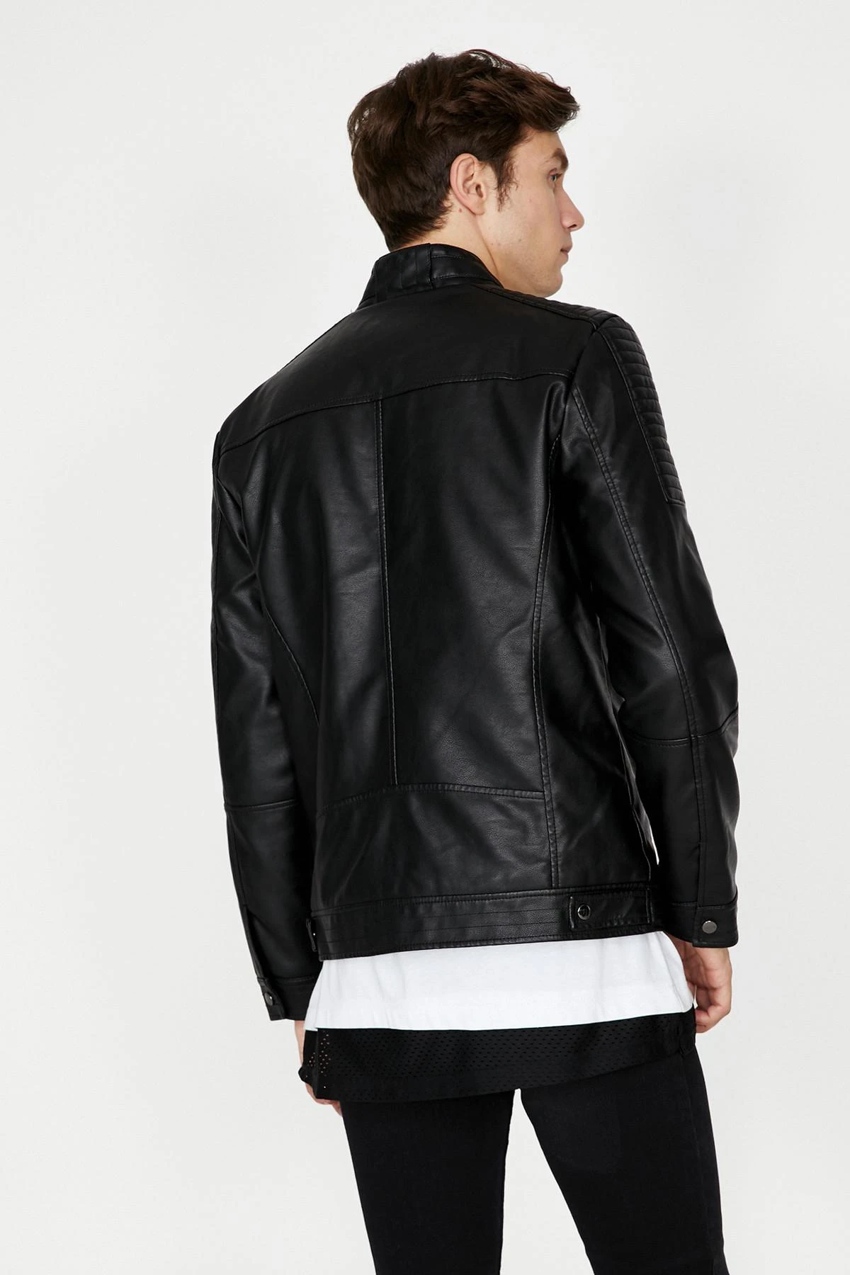 Leather look jackets Clearance