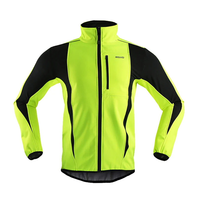 

Windproof Winter Warm Up Bicycle Clothing Cycling Jacket Men Sports Coat MTB Bike Thermal Cycling Jersey Size M To XXXL