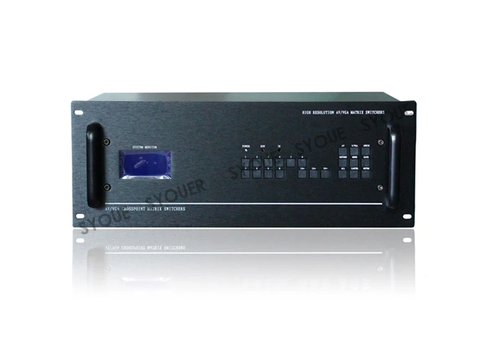Матрица VGA swtich 16x16 8x16 16x8 с аудио и видеопереключателем RS232 ИК пульт дистанционного