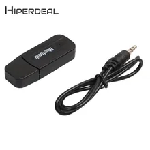 HIPERDEAL 3,5 мм беспроводной Bluetooth 2,1+ EDR USB AUX аудио музыкальный приемник адаптер 18Jan04 Прямая поставка