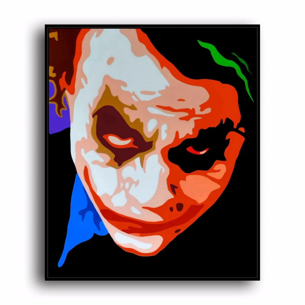 A3770 Joker Batman Poker Anime Movie Universe .HD Canvas Print Home