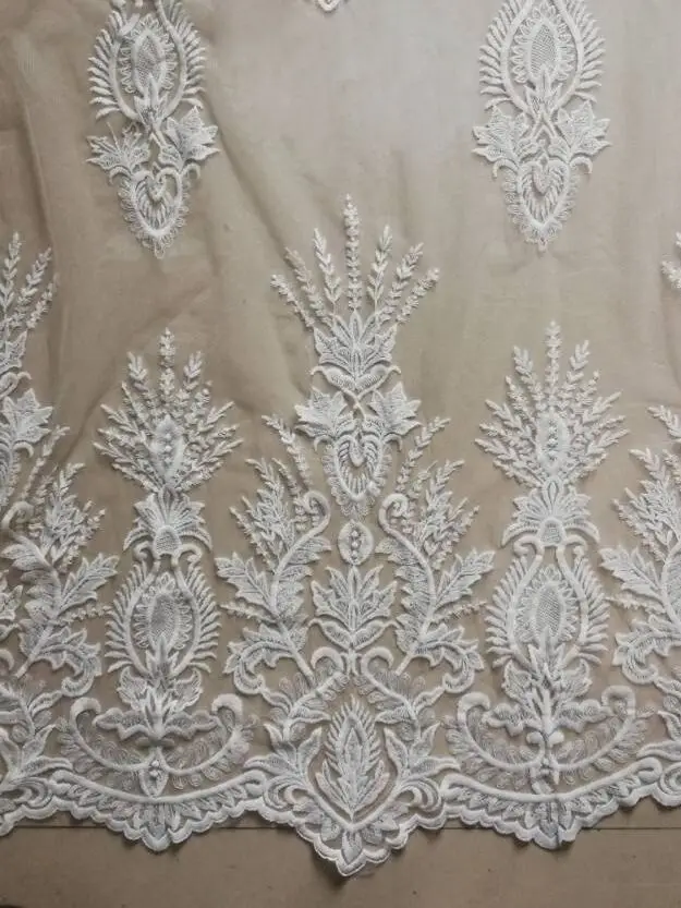 Lowime Illusion Lace Wedding Dresses 2019 V-Neck Beading Sequined vestido de noiva Muslim Long Sleeves Bridal Gowns (2)