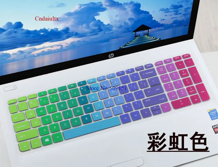 Силиконовый чехол для клавиатуры ноутбука HP Pavilion Envy 15 17 au035na as001na y002na 6 3 дюйма|keyboard