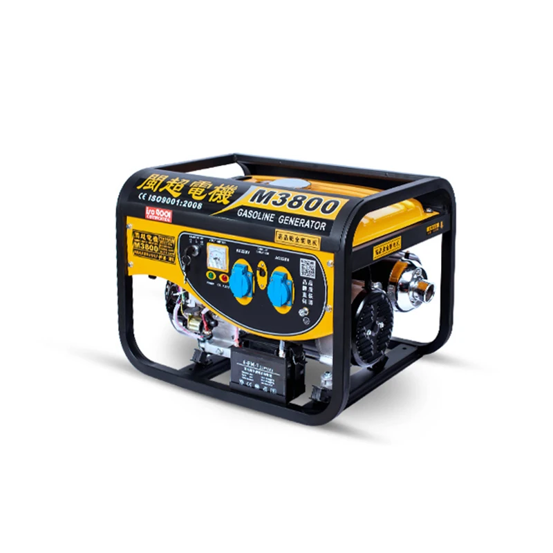 

Gasoline generator household small single-phase 220v mini 3 KW Hand pull start