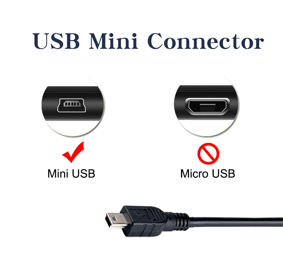 Штекер Mini-USB кабель со штыревыми соединителями на обоих концах для подключения данных и быстрой зарядки заряднеое устройство для MP3 MP4 плеер Видеорегистраторы для автомобилей gps цифровой Камера HDD мини usb шнур линия