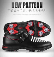 PGM golf shoes The first layer leather shoes for golf men’s shoes waterproof breathable shoes freeshipping
