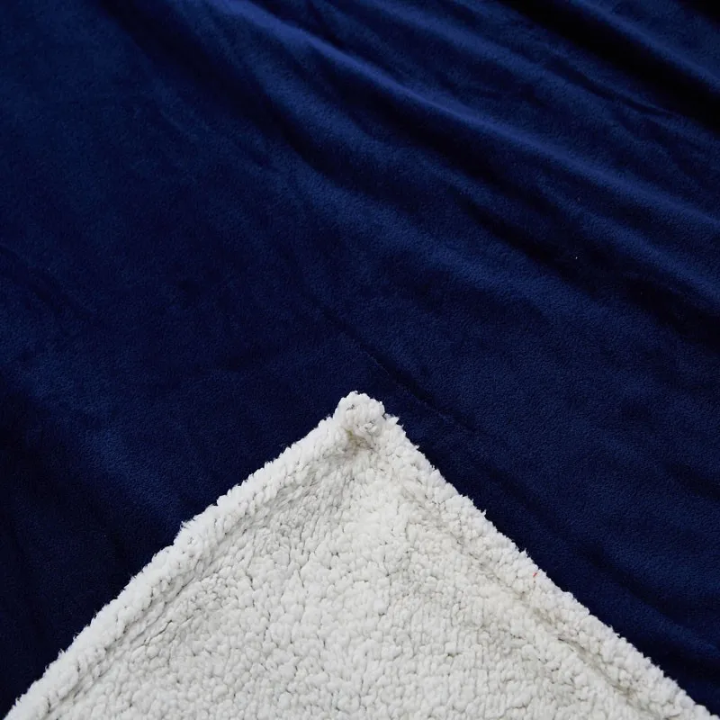 Домашний текстиль зимние одеяла плотное покрывало Двухслойное тяжелое теплое одеяло Caral флис+ camoFleece BerberFleece 2.8kgs