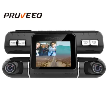 

Pruveeo MX2 Dash Cam Front and Rear Dual Camera for Cars 240 Degree Wide Angle