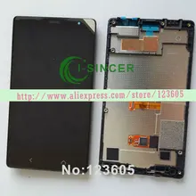 Pantalla lcd para nokia lumia x2 pantalla lcd de pantalla táctil digitalizador + frame envío gratuito asamblea