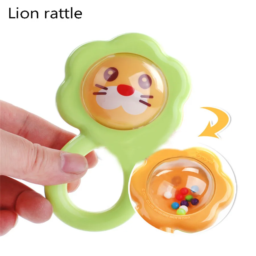 Baby Toddler Toys Sleep Toys For Babies Plastic Rattles Teethers Ball