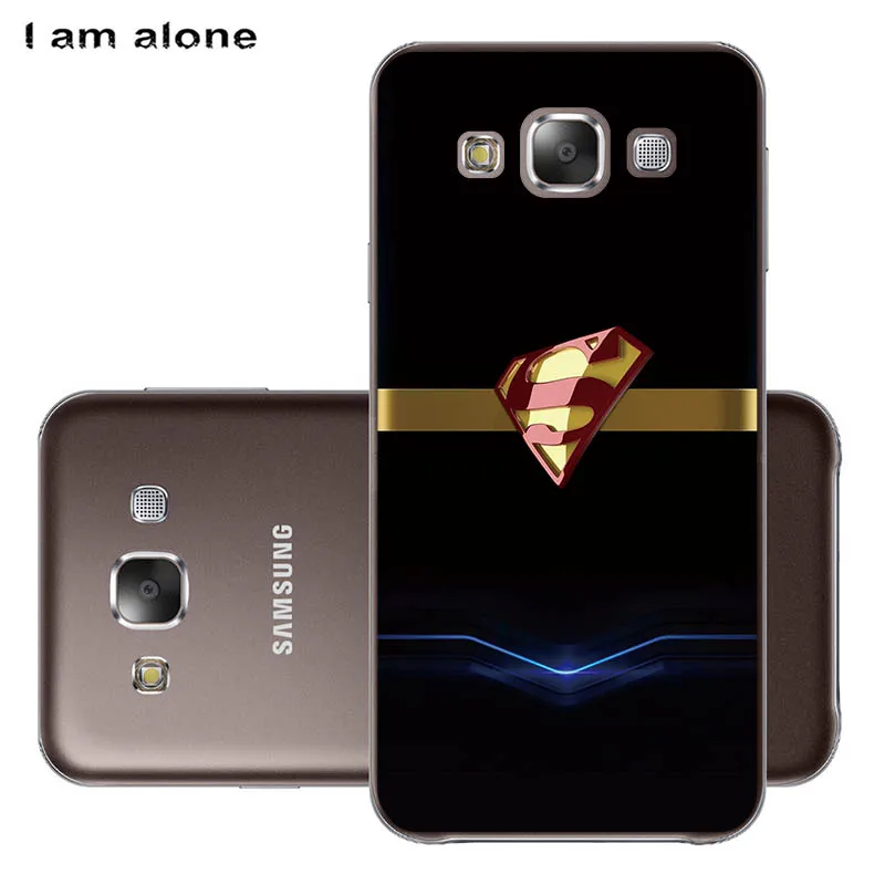 Чехлы для телефонов I am alone для samsung Galaxy E5 E500, 5,0 дюймов, жесткие пластиковые чехлы для мобильных телефонов, Модные цветные сумки - Цвет: PC S35