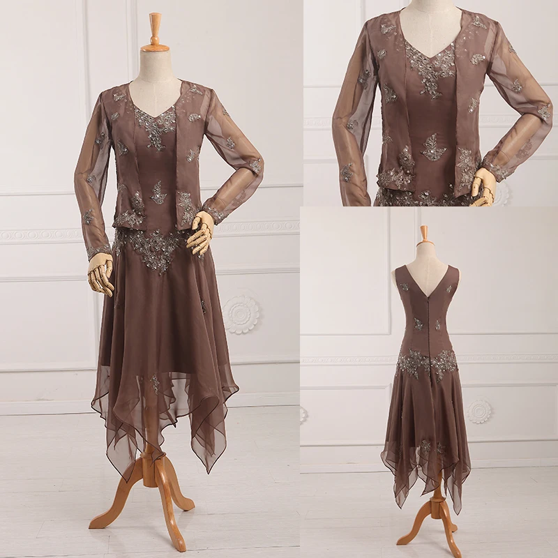 handkerchief dresses for mother of the bride