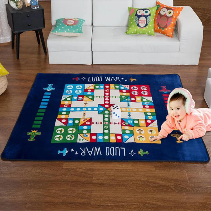 Anti slip 145* 195cm Large Floor Living Room Carpets Modern Flight