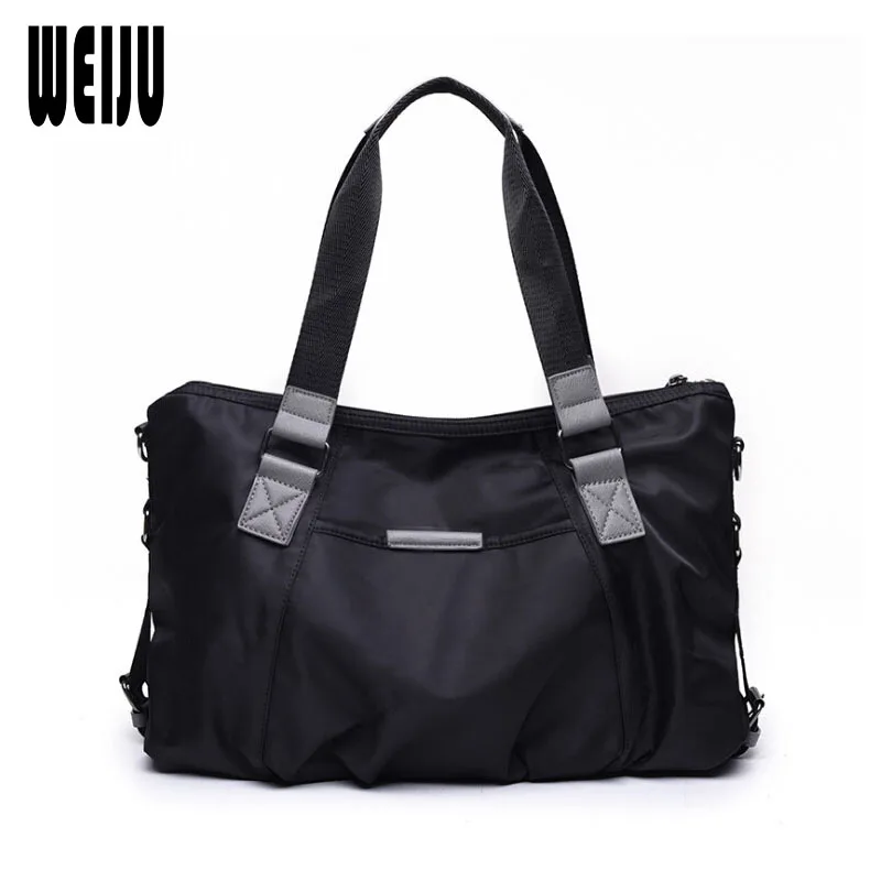 

WEIJU 2017 New Travel Bag Women Portable Fashion Ladies Handbag Shoulder Bag Casual Nylon Waterproof Travel Bags Totes
