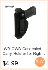IWB OWB кобура для скрытого ношения для правого и левого рукоделия подходит для сверхкомпактных и больших пистолетов