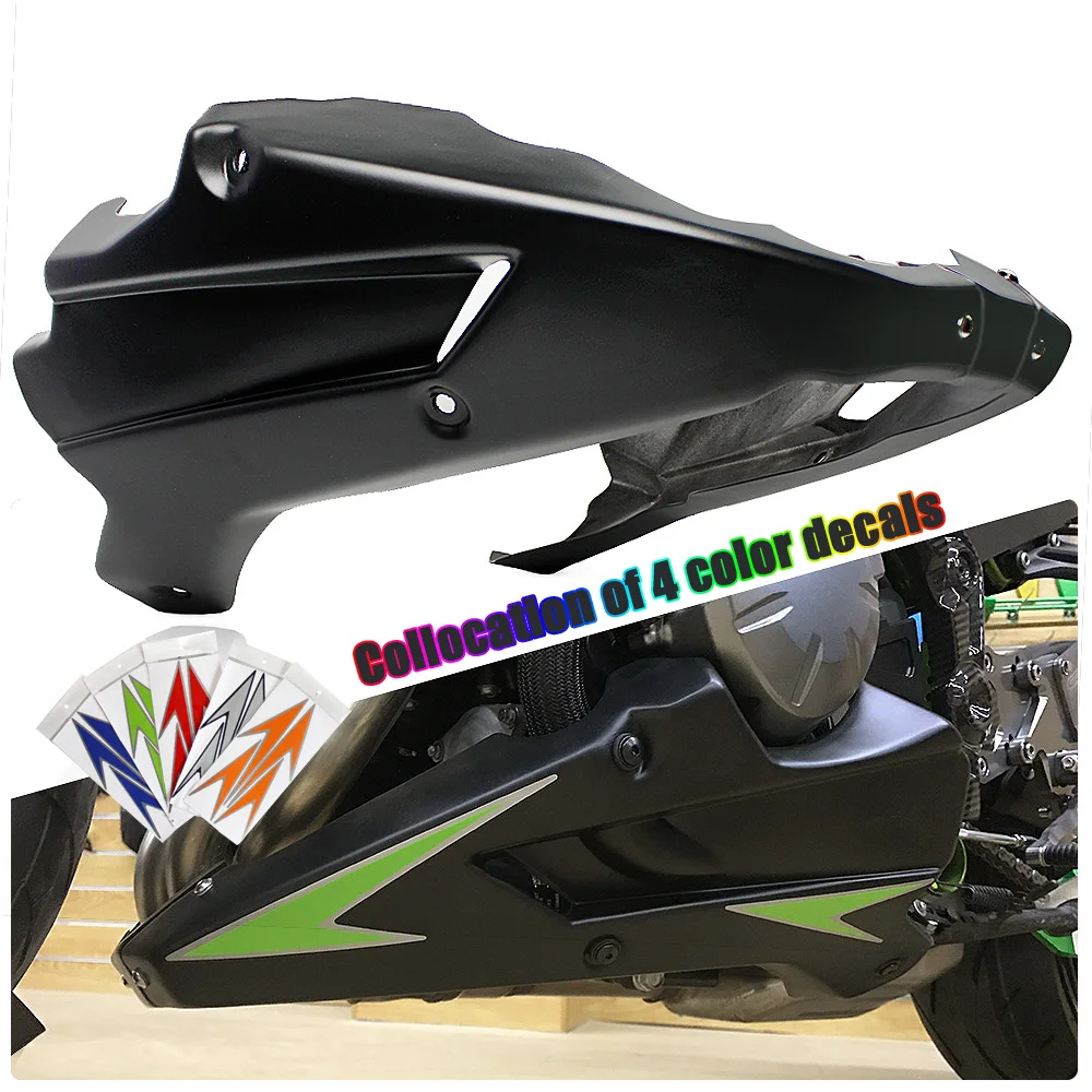 Мотоцикл Bellypan живот Пан двигателя спойлер нижний обтекатель капота Крышка АБС-пластик тюнинг-пакет для Kawasaki Z900 ZR900