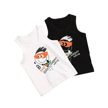 

summer 2019 boys tshirt sleeveless camisetas tops cartoon pattern clothes fortnight cotton bendy t-shirt for boys kids grinch