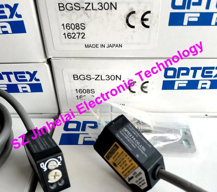 

New and original BGS-ZL30N OPTEX PHOTOELECTRIC SWITCH Photoelectric sensor, NPN output