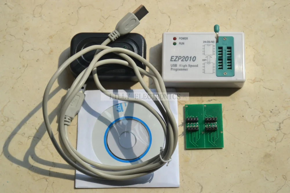 

Высокоскоростной программатор EEPROM USB SPI BIOS EZP2010 с поддержкой 24Cx 25Cx 93C
