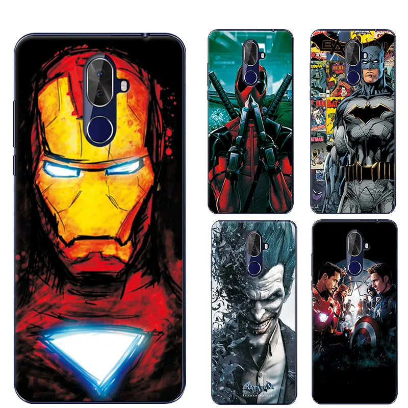 

Charming Painted Case Cover For Cubot X18 Plus Marvel Avengers Captain America Funda For Cubot X18 Plus Funda Capa 5.99'''