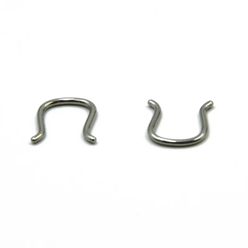 New Sexy Unisex Septum Retainer 316l Surgical Steel Horseshoe U Shape Ear Hanger Nose Septum Rings Piercing Body Fashion Jewelry