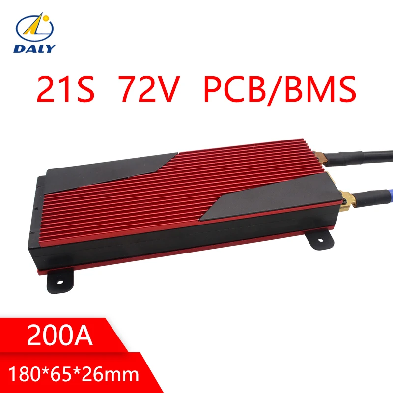 

Daly 21S Lithium Battery BMS with 200A constant discharge current for electric vehicle li ion battery 88.2V for lithium battery