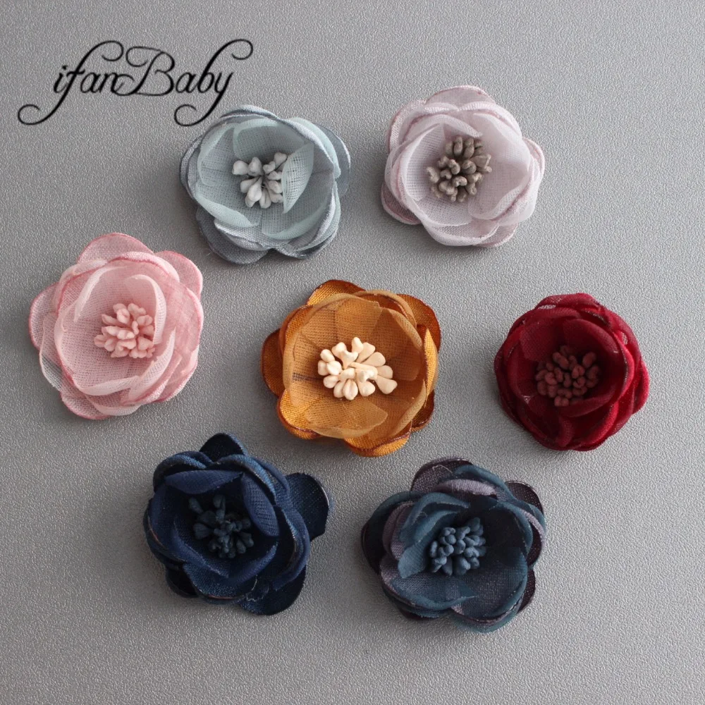 shoes brooch singed flowers 11