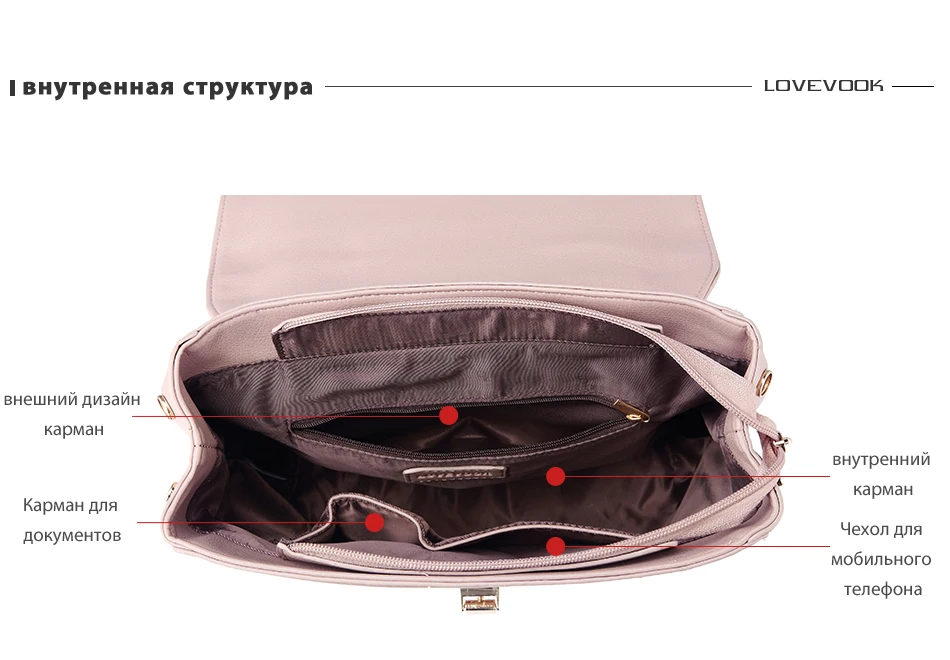 Женский противоугонный рюкзак Lovevook, школьный портфель из полиуретана с задним карманом для девочек подростков, дамские розовые рюкзаки большого размера с пайетками для путешествия