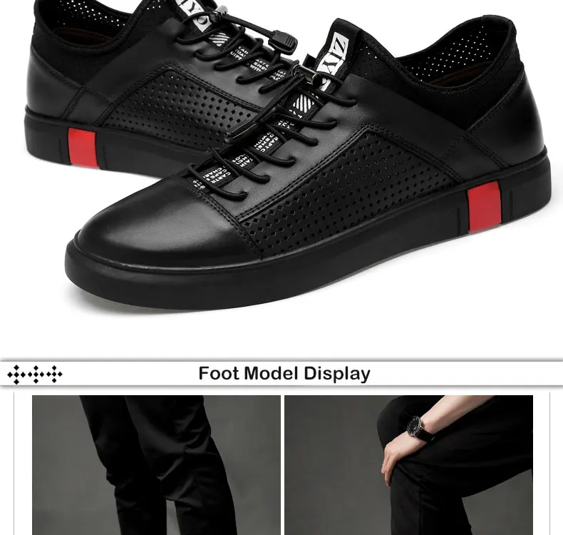 Брендовые Дышащие Модные кожаные кроссовки; мужская повседневная обувь для скейтборда; классические черные дизайнерские туфли на плоской подошве; мужские красовки; размеры 46-47