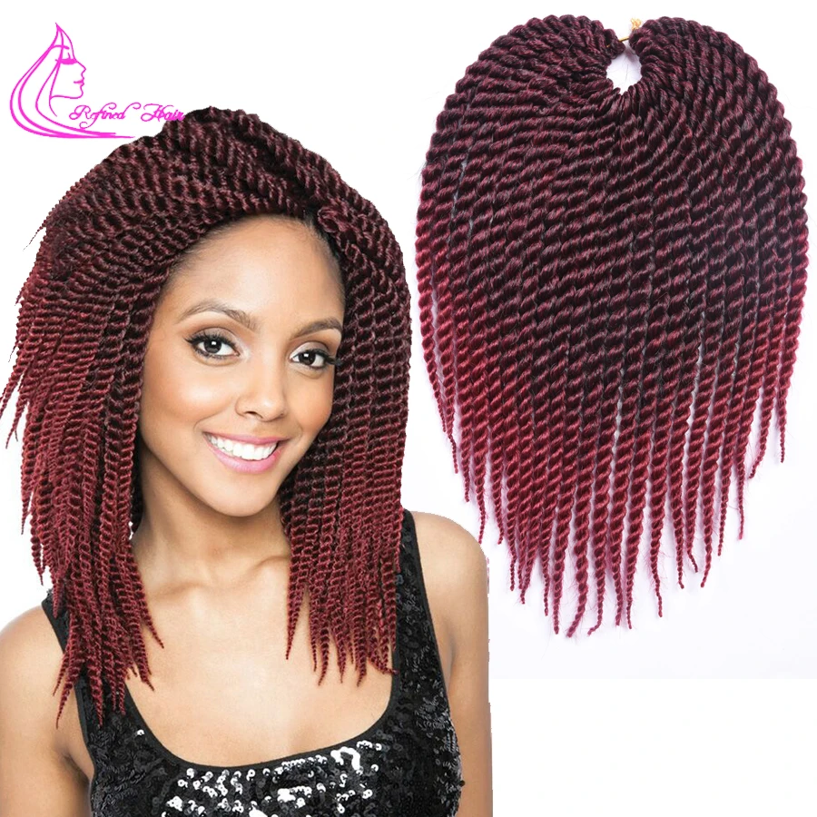 Twist Crochet Hair Synthetic Crochet Braiding Hair Extensions 75g/pack ...