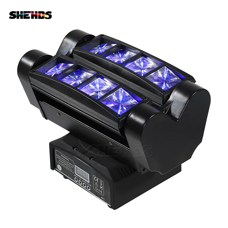 Fast Shipping Mini LED Beam Spider 8x10W RGBW Moving Head Lighting LED Stage Light LED Party DJ Christmas цена Fast Shipping Mini LED Beam Spider 8x10W RGBW Moving Head Lighting LED Stage Light LED Party DJ Christmas цены онлайн