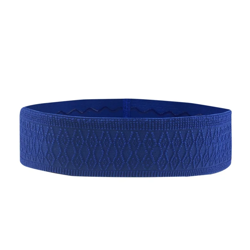 Sweatband Для женщин \ оголовье чистый лентой эластичный хлопок пот-абсорбент быстросохнущие повязка спорта Йога