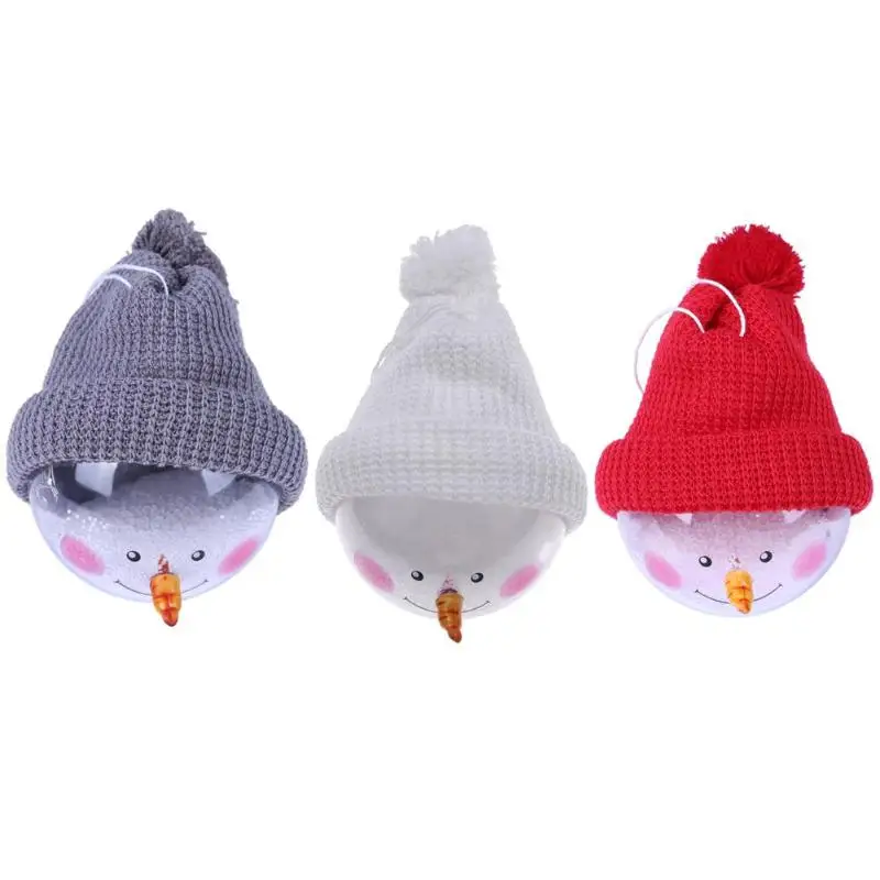 

Snowman Ball Ornaments Christmas Kids Gifts Toy Xmas Tree Hanging Ball Pendant New Year Gifts Christmas Tree Decoration for Home