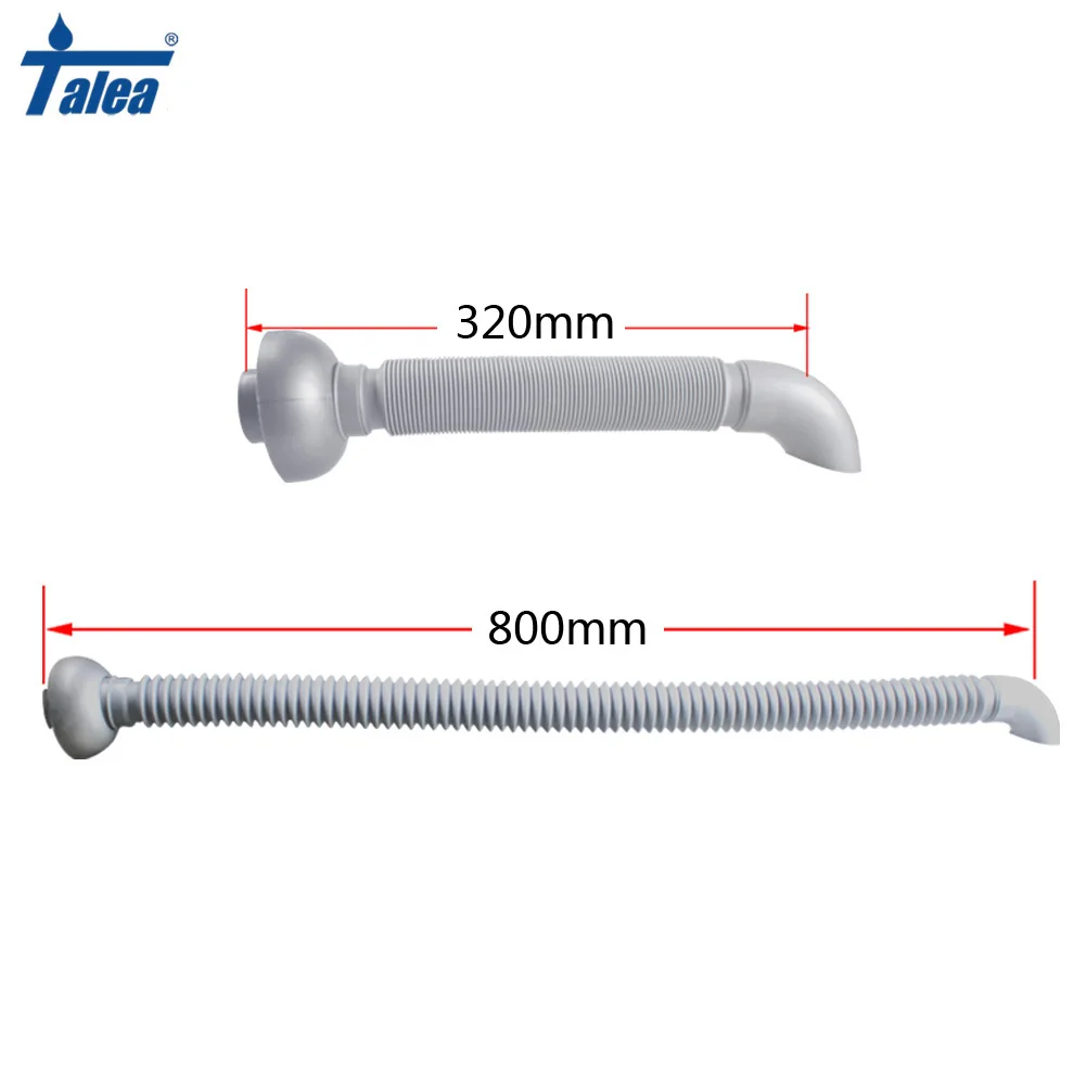 Talea Двойная Раковина фильтр шланг сливной трубы с переливом заднего положения трубы комплект Cess-pipe Кухонная Раковина Drainer PlumbingGR011C019