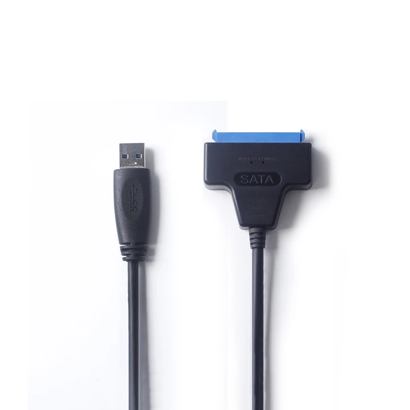 Ult-лучший адаптер SATA III USB 3,0 кабель внешний жесткий диск USB к Serial ATA 22pin конвертер жесткий диск ж/UASP для 2," HDD/SSD