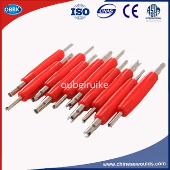 

10PCS Combination Wrench Air conditioning repair tool Wrench Tyre Valve Core Screwdriver Double End Valve Core Screw Spanner