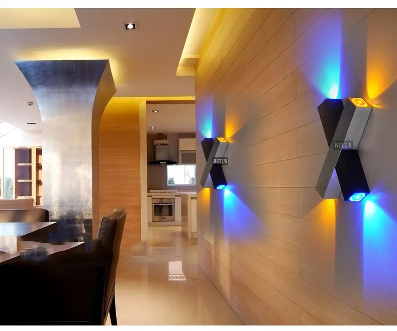 Direct Selling, X-Shaped Wall Lamps, LED Wall Lamp, Backdrop Lights, Aisle / Bedside Lamp, Patented Design Models night lamp for bedroom wall