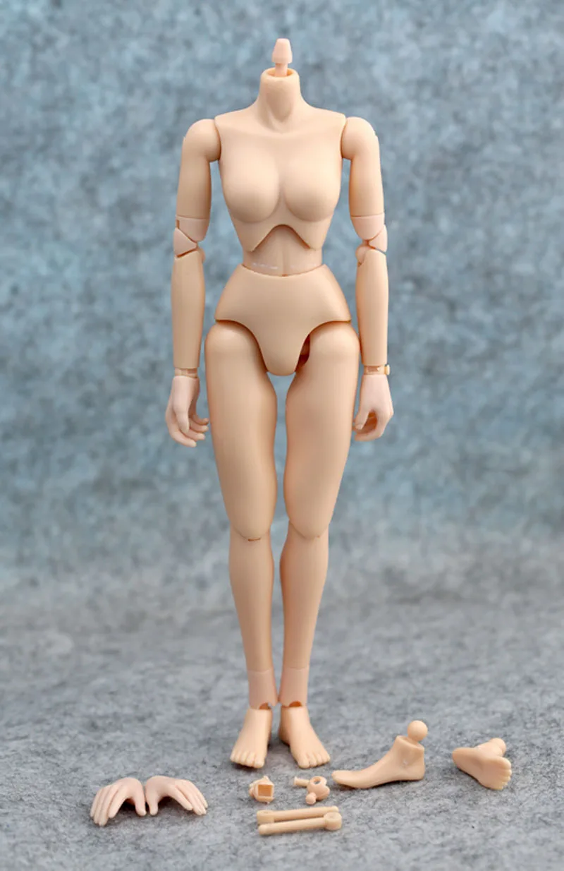 Details about   1/6 Scale Black Bikini Model For 12" Phicen Hottoys Female Body Doll 