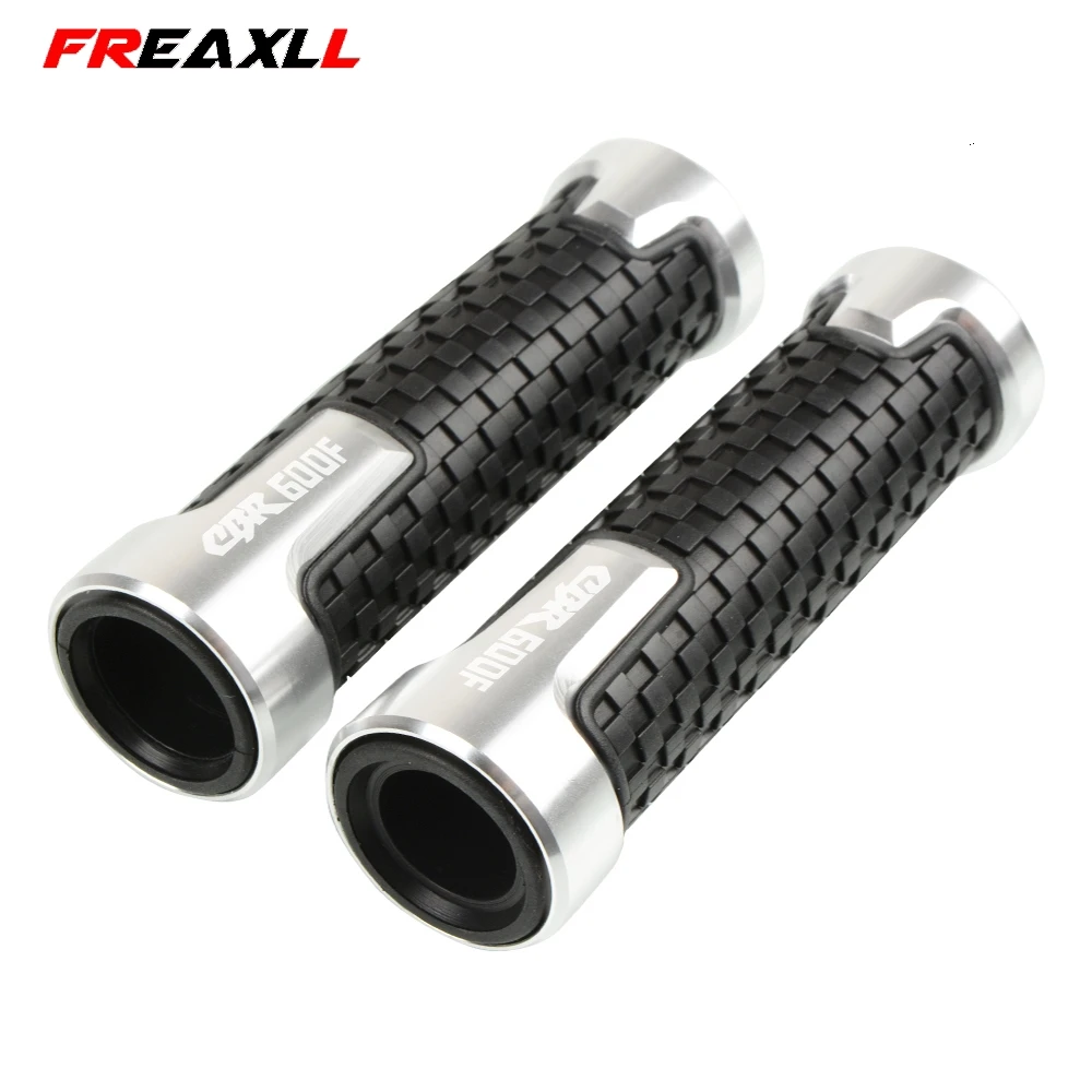 Accessories 22mm7/8'' Motorcycle Handle bar Accessories Handlebar Grips For Honda CBR600F CBR 600F 600 F 2011- 2013 - Цвет: Silver