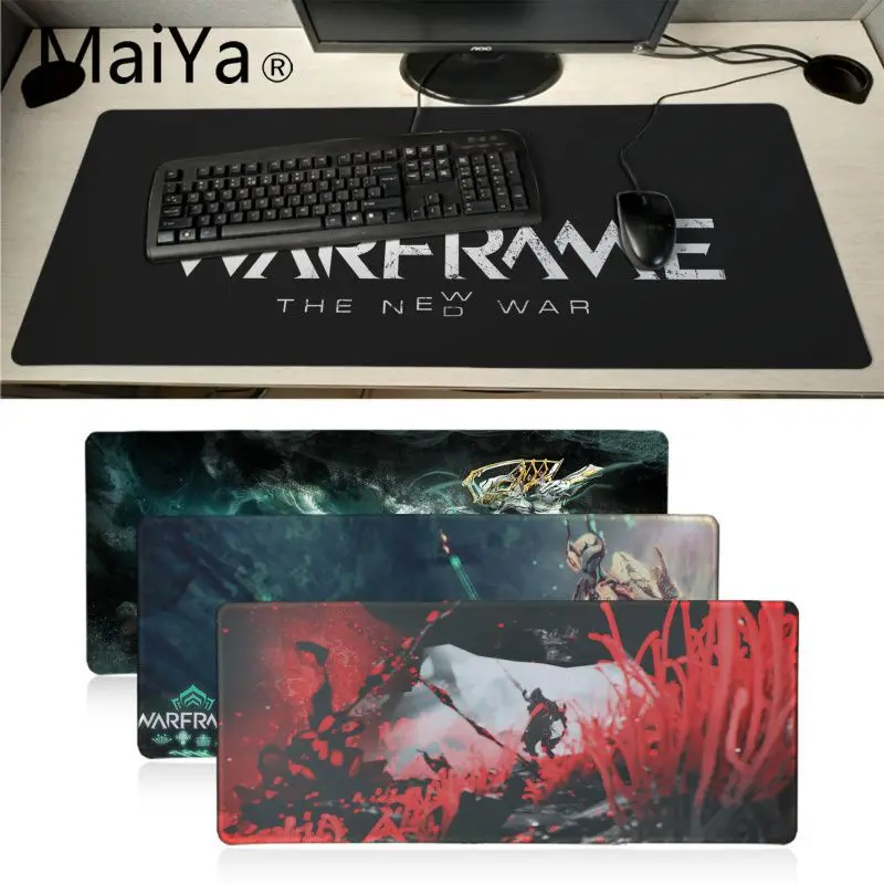  Maiyaca warframe hero game Mouse Durable Desktop Mousepad Table Keyboard Gaming mouse pad gamer 60X