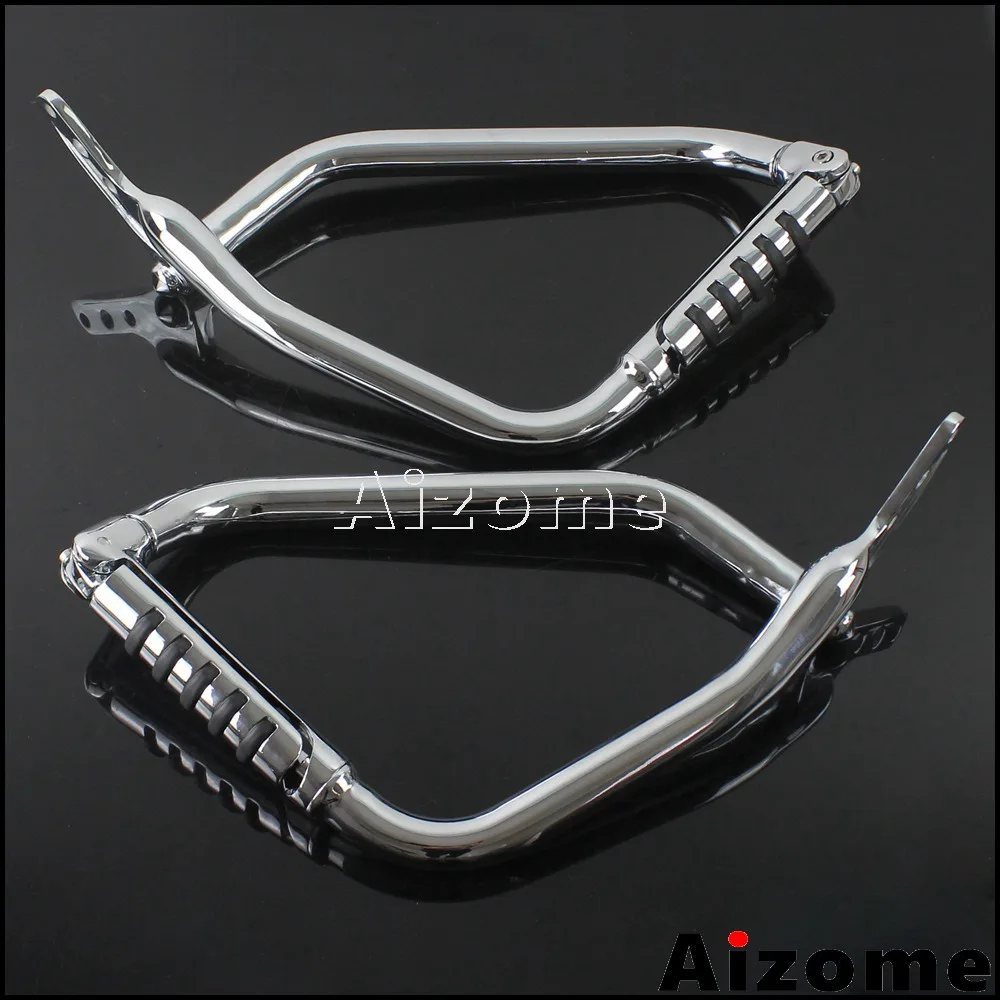 HONDA VT 600 VT600 SHADOW HIGHWAY CRASH BAR ENGINE GUARD PROTECTOR+BUILT IN PEGS Vehicle Parts