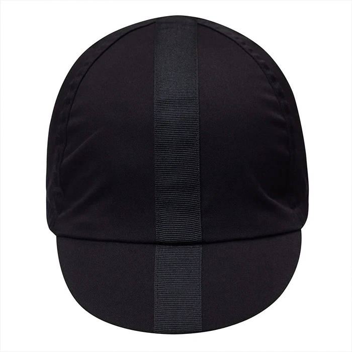 black cycling cap